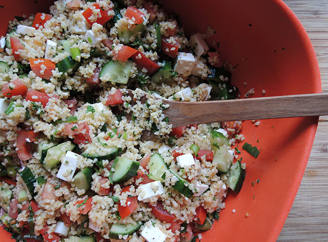 135   Turkse salade met Bulgar